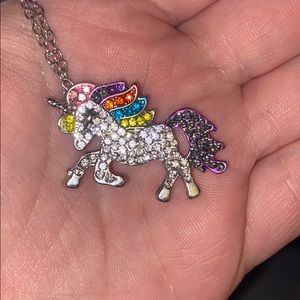 A unicorn necklace!